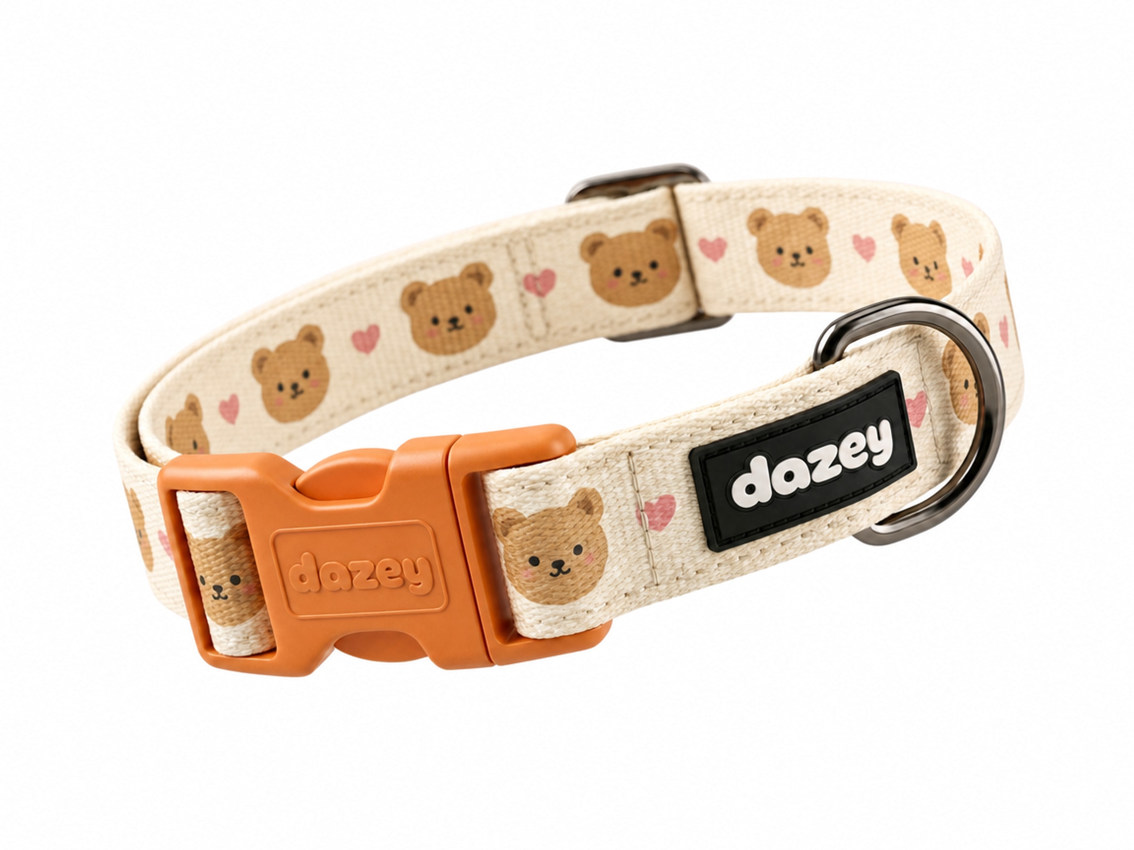 A range of the best Dazey dog collars arranged together